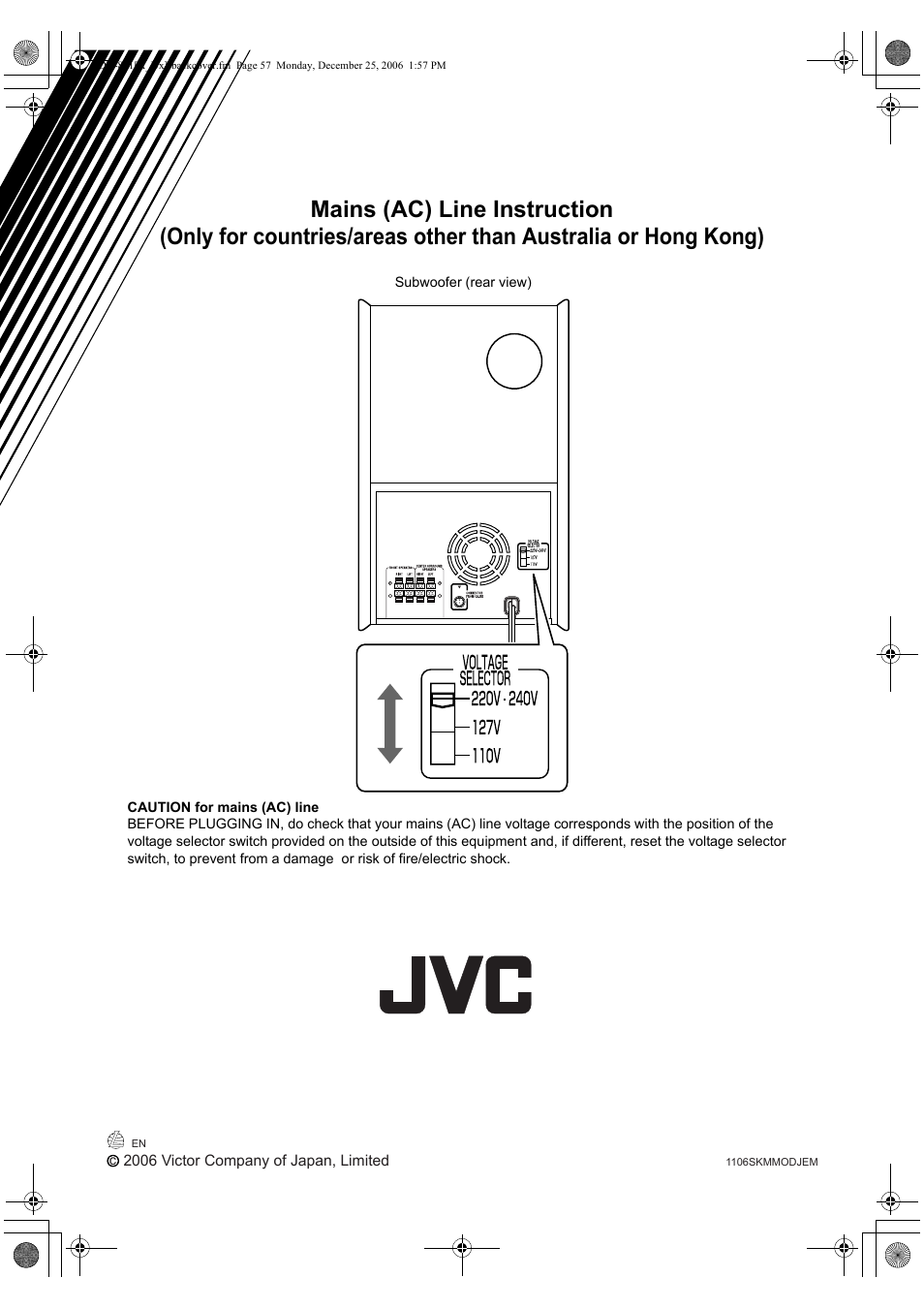 JVC DD-8 User Manual | Page 60 / 60