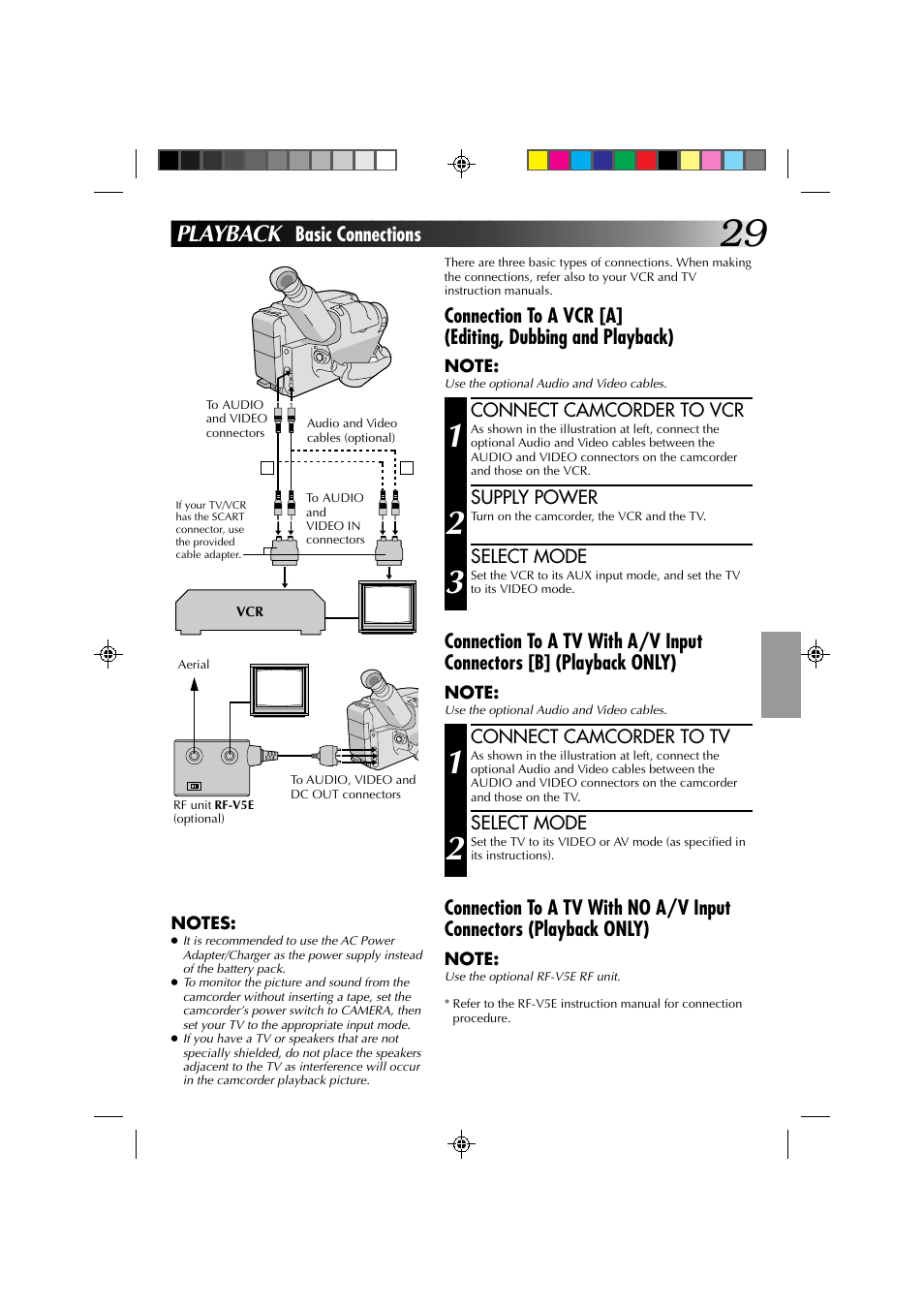 Playback | JVC YU30052-513-2 User Manual | Page 29 / 48