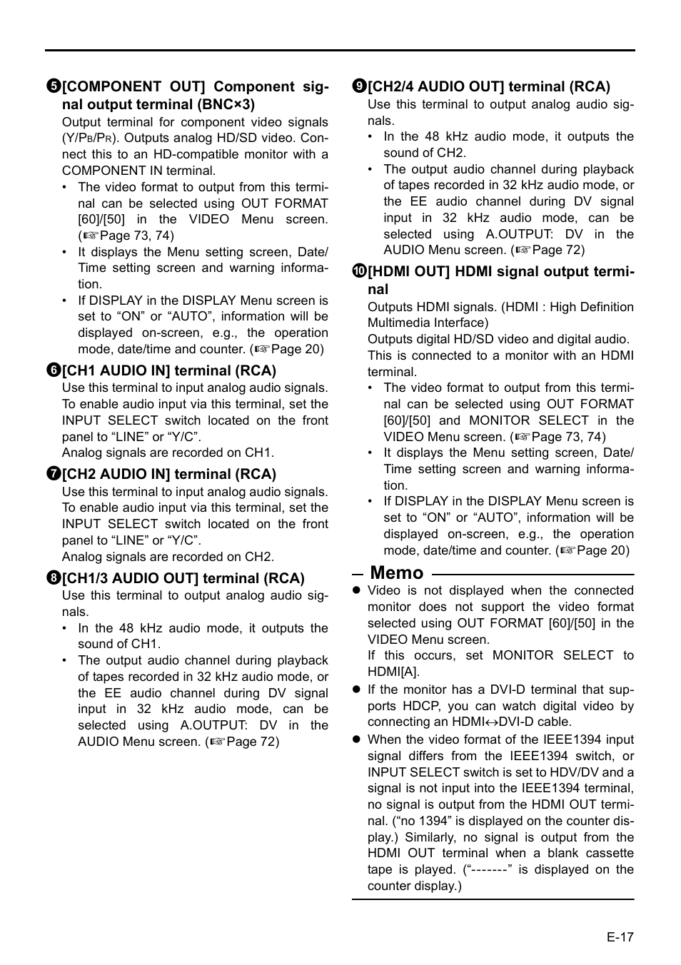 JVC BR-HD50 User Manual | Page 21 / 91