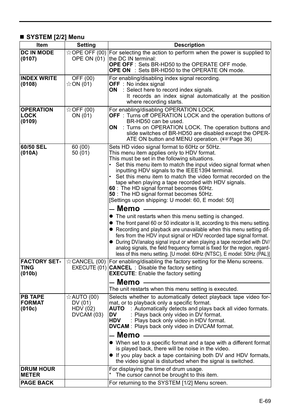 JVC BR-HD50 User Manual | Page 73 / 91