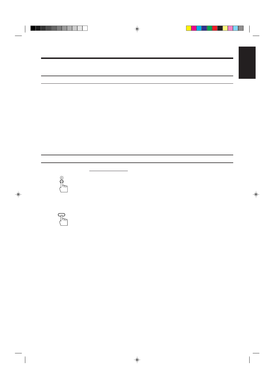 One touch operation, English | JVC RX-630RBK User Manual | Page 23 / 46