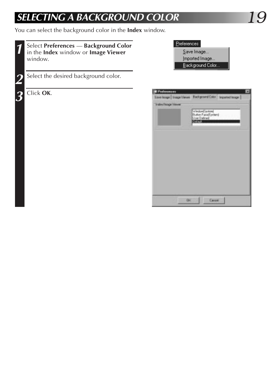 JVC PC Connection Kit User Manual | Page 19 / 56