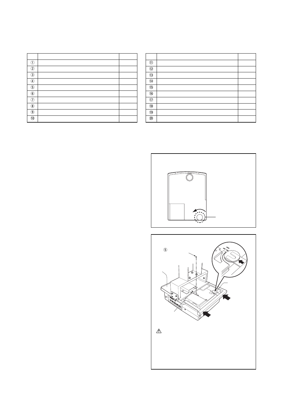 Check and make sure, Procedures for assembly and installation | JVC LX-D1000 User Manual | Page 2 / 4