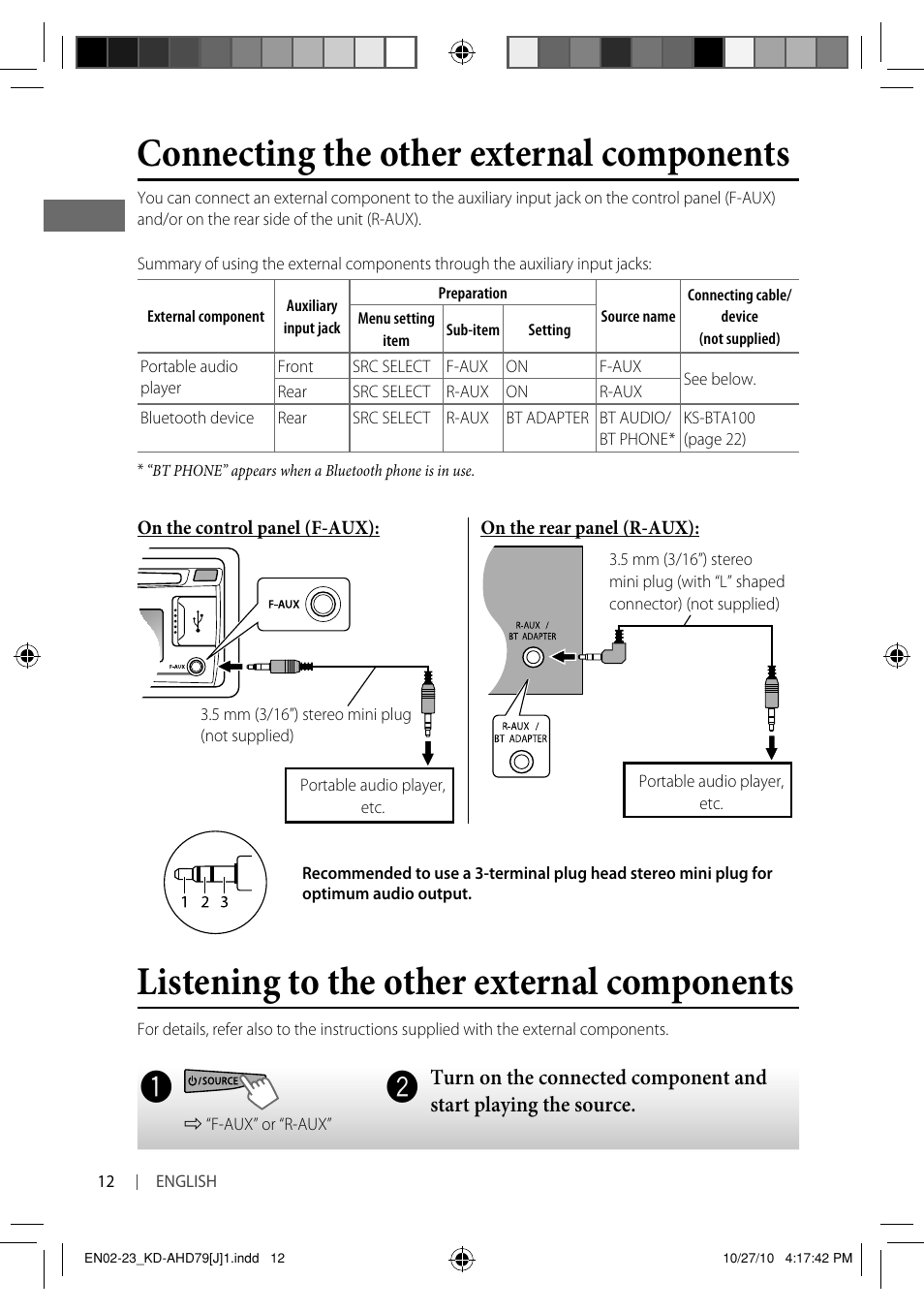JVC GET0721-001A User Manual | Page 12 / 67