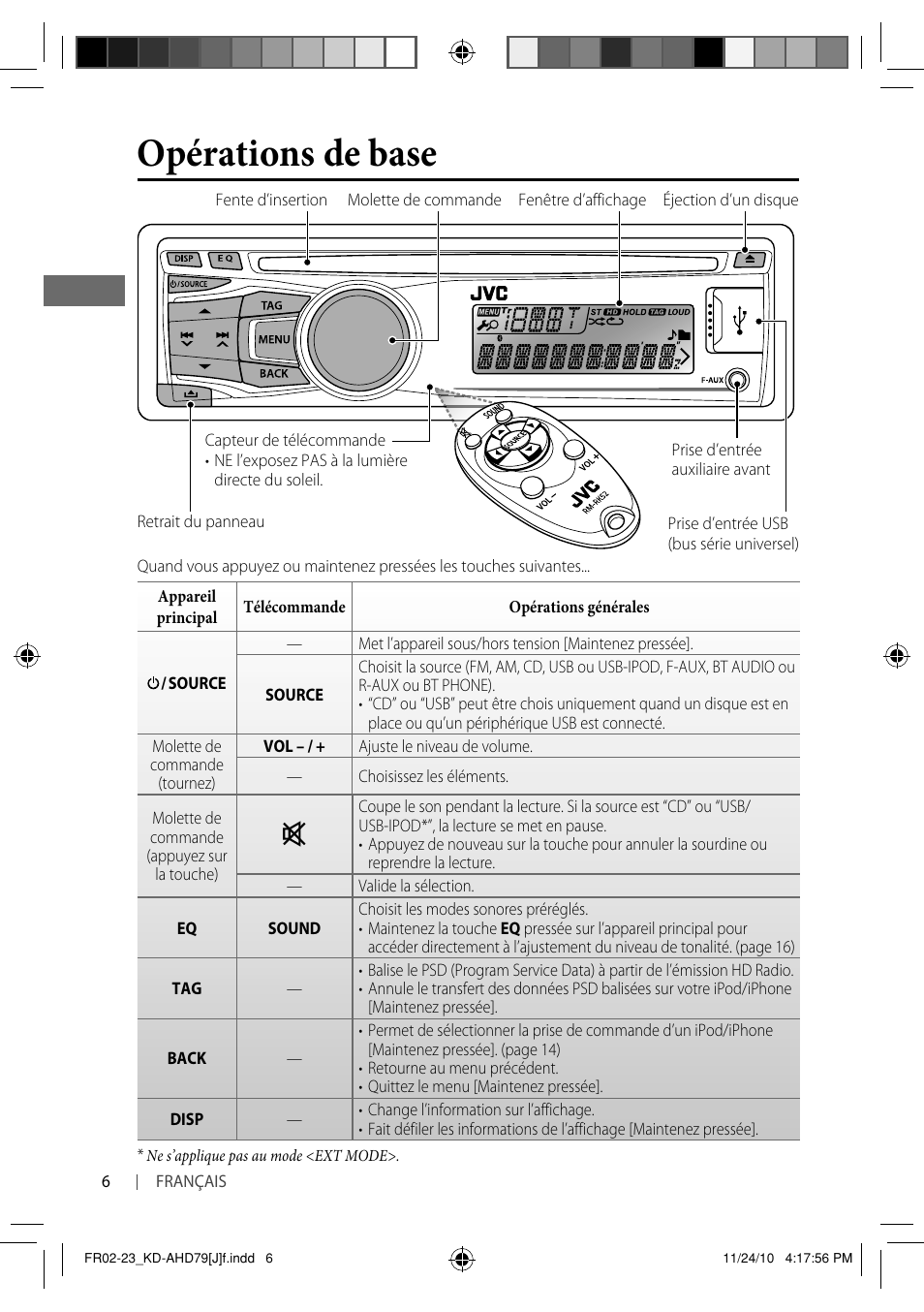 Opérations de base | JVC GET0721-001A User Manual | Page 50 / 67
