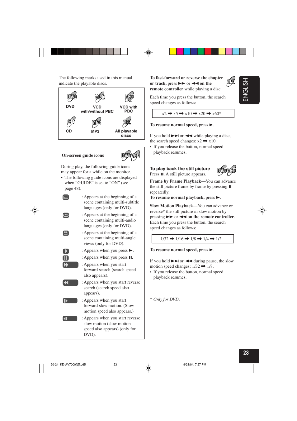 JVC KD-AV7000 User Manual | Page 23 / 352