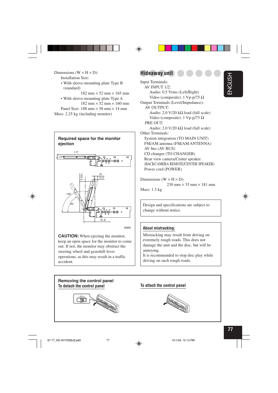 JVC KD-AV7000 User Manual | Page 259 / 352