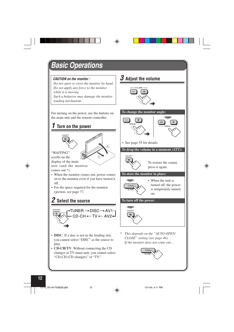 Basic operations | JVC KD-AV7000 User Manual | Page 278 / 352