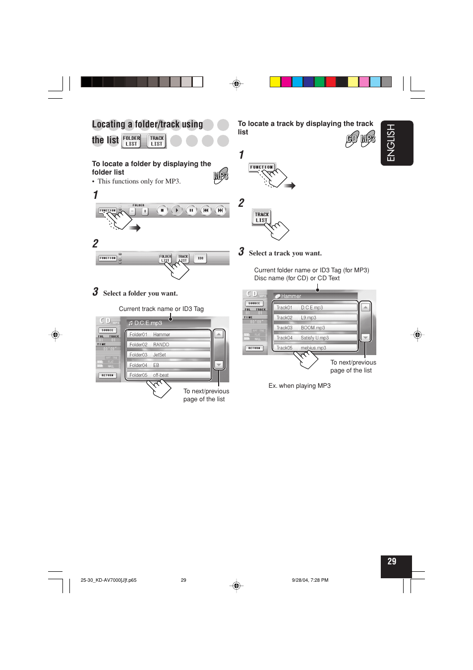 JVC KD-AV7000 User Manual | Page 29 / 352