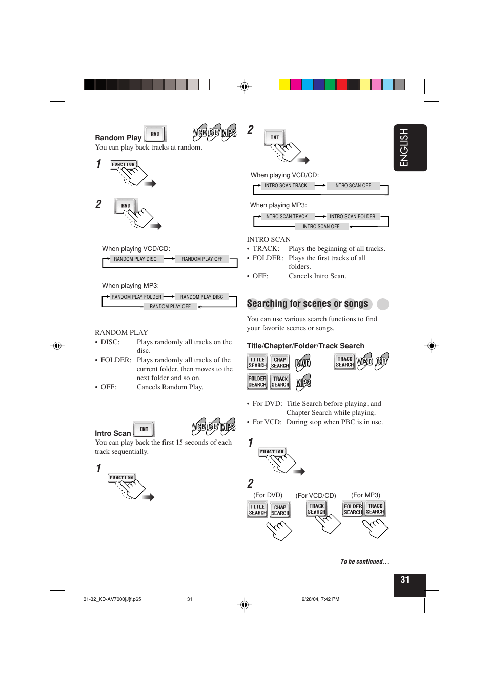 JVC KD-AV7000 User Manual | Page 31 / 352
