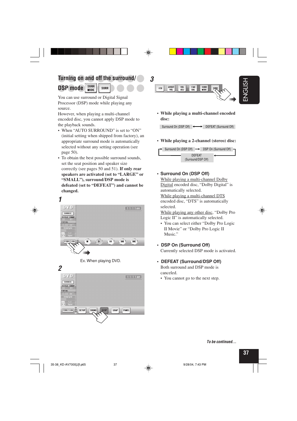 JVC KD-AV7000 User Manual | Page 37 / 352