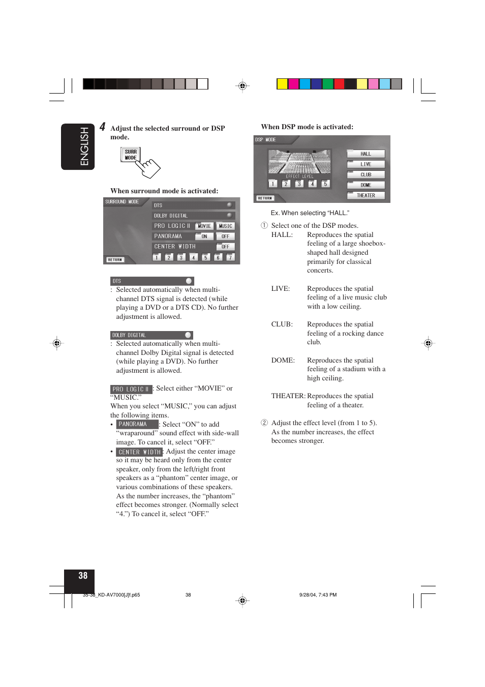 JVC KD-AV7000 User Manual | Page 38 / 352