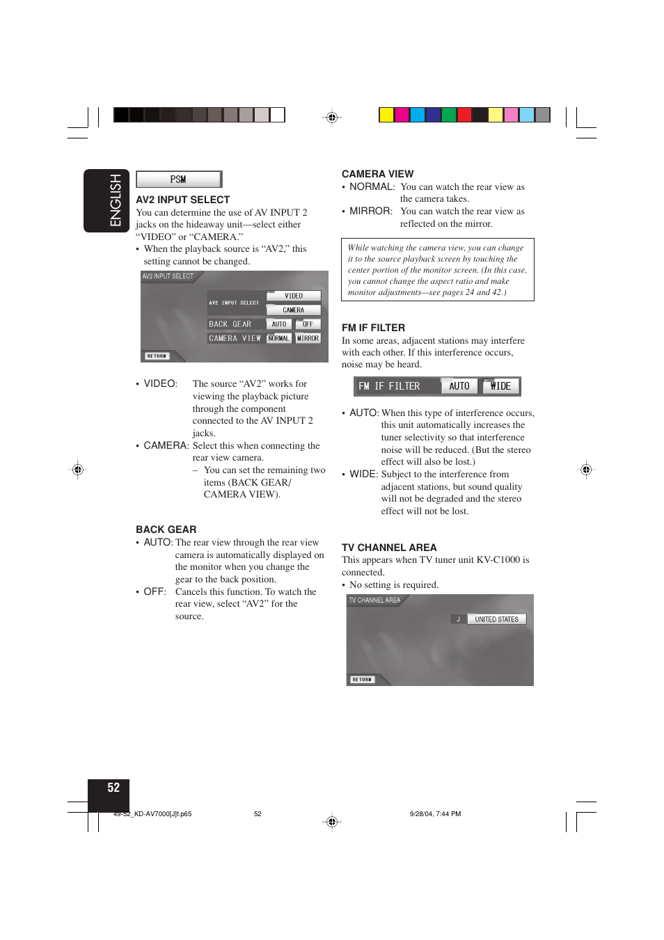 JVC KD-AV7000 User Manual | Page 52 / 352