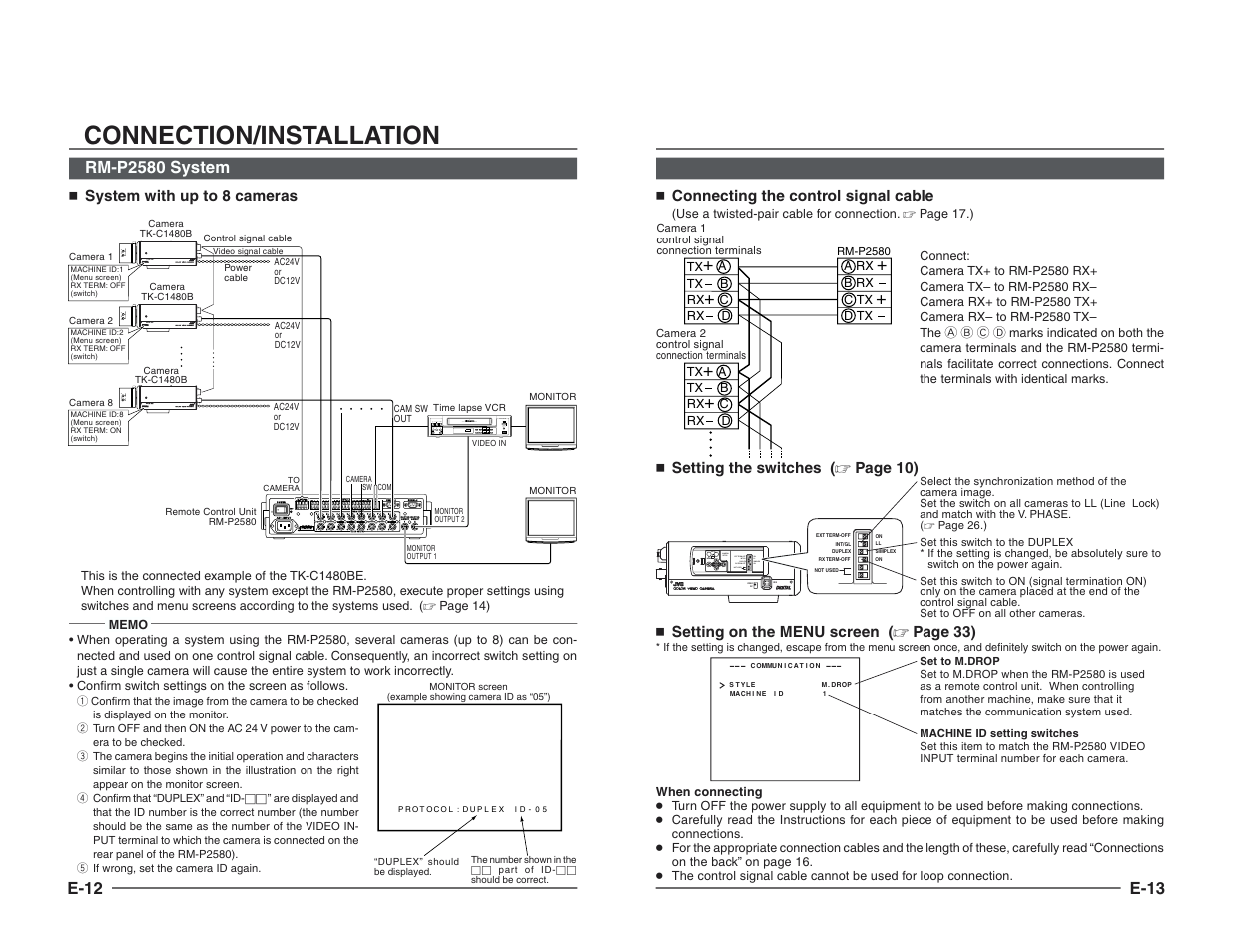 Connection/installation | JVC TK-C1460B User Manual | Page 29 / 42