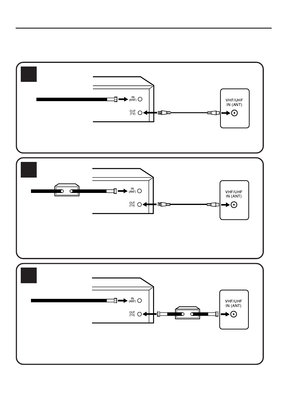 Catv (cable tv) connections | JVC HR-XVC25U User Manual | Page 16 / 68