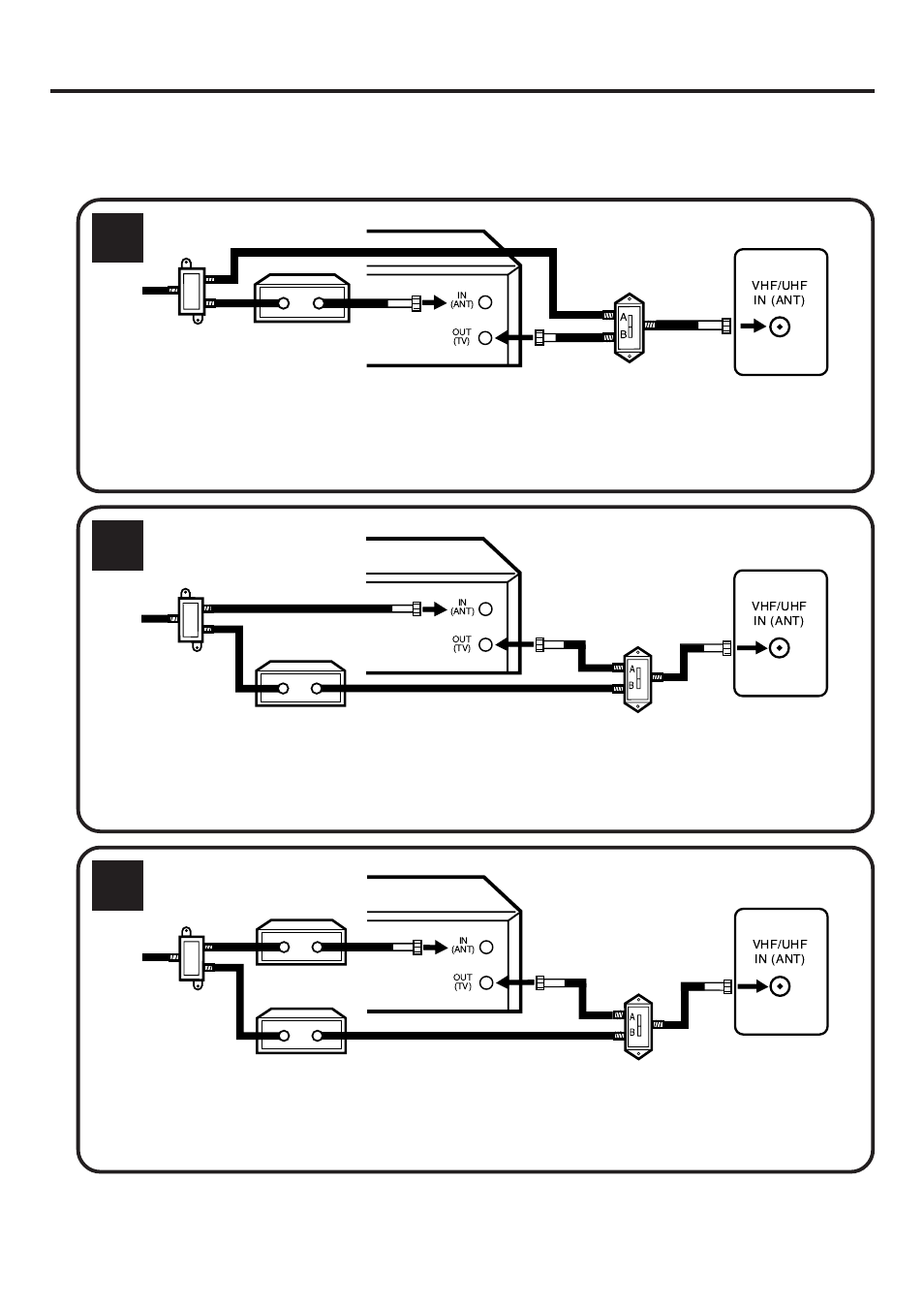 Catv (cable tv) connections | JVC HR-XVC25U User Manual | Page 17 / 68