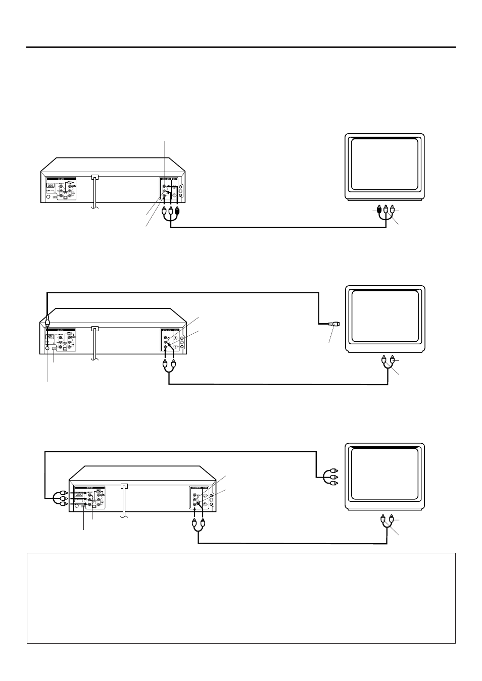 Playback connections, 18 playback connections | JVC HR-XVC25U User Manual | Page 18 / 68