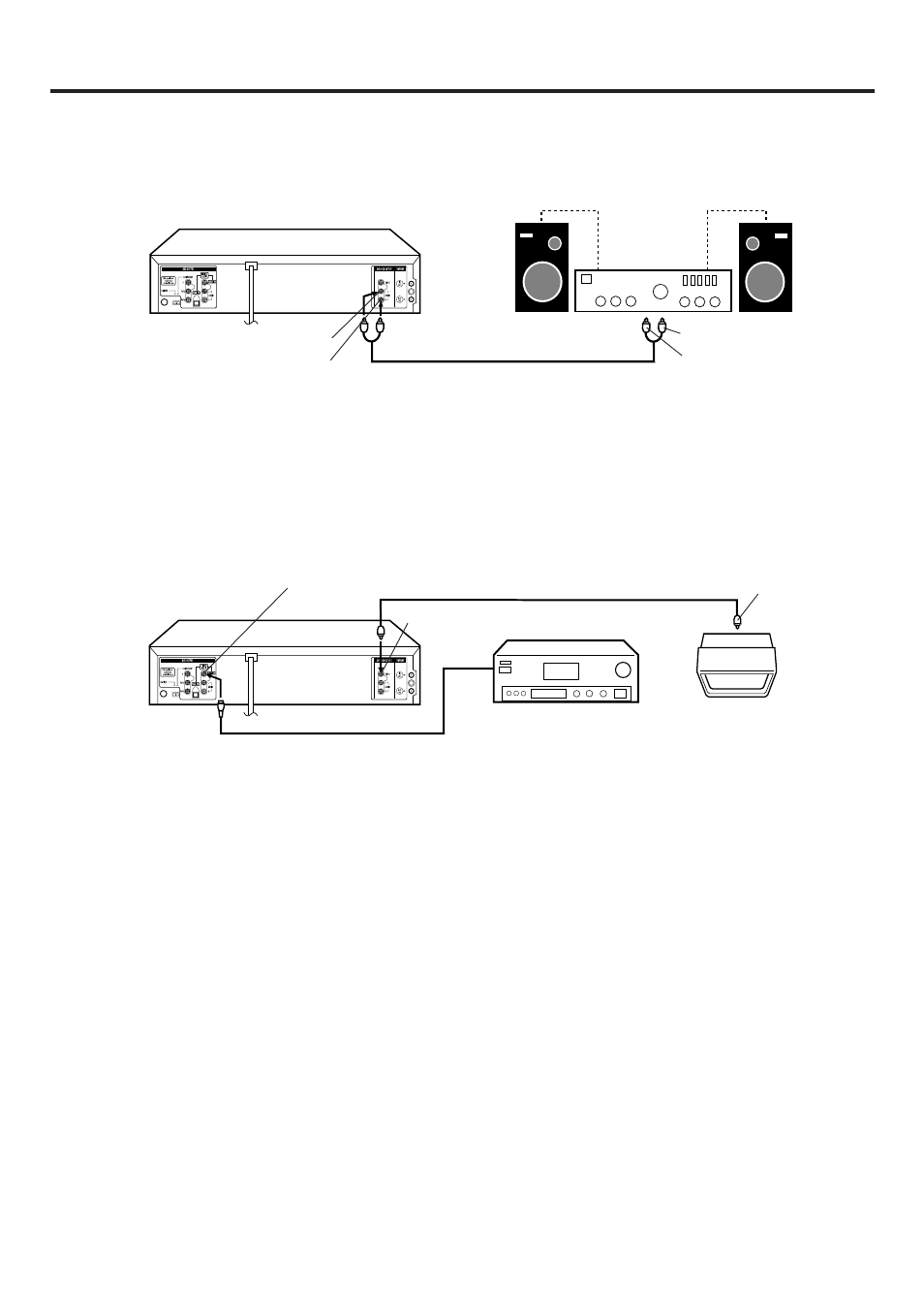 Playback connections | JVC HR-XVC25U User Manual | Page 19 / 68