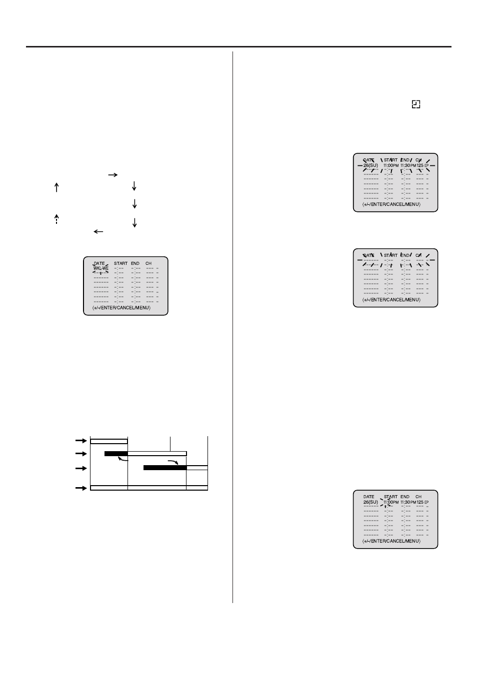 34 timer-recording, Timer recording special case, Confirmation / cancellation of the timer recording | JVC HR-XVC25U User Manual | Page 34 / 68