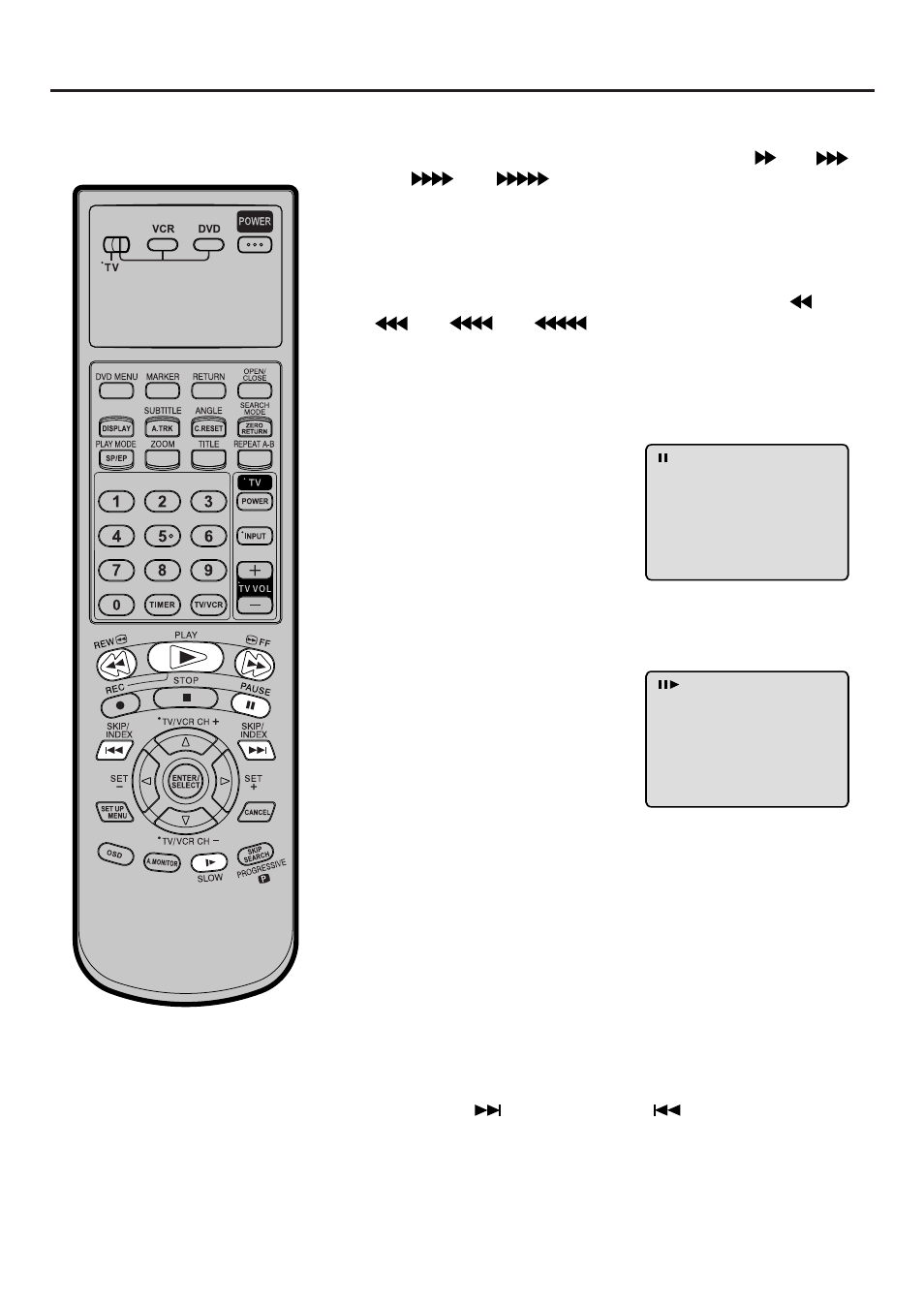 Special playback, 40 special playback | JVC HR-XVC25U User Manual | Page 40 / 68