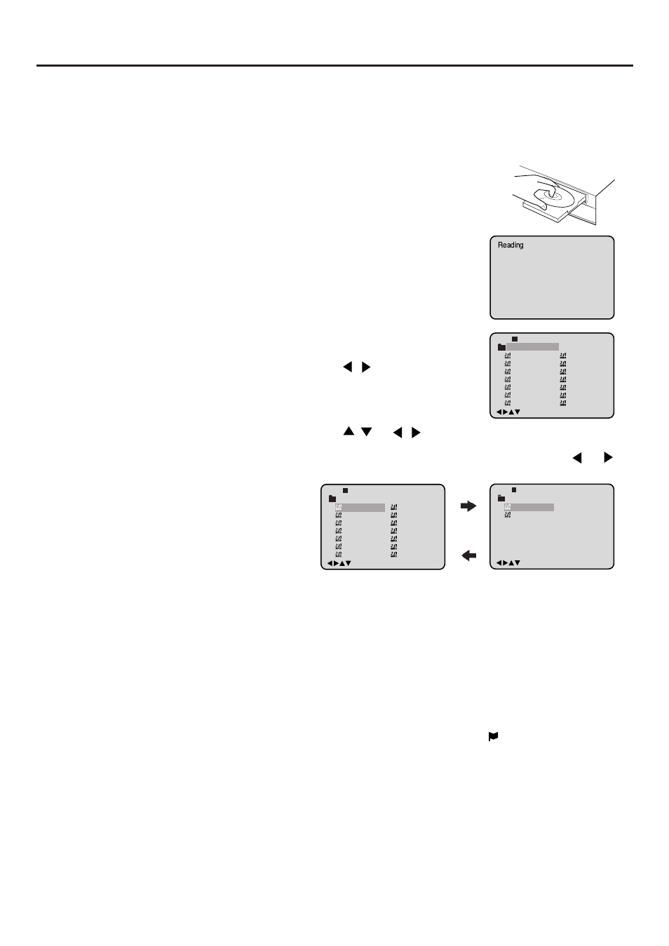 Mp3/wma/jpeg playback, Mp3/wma/jpeg cd information, Mp3/wma cd playback | JVC HR-XVC25U User Manual | Page 44 / 68