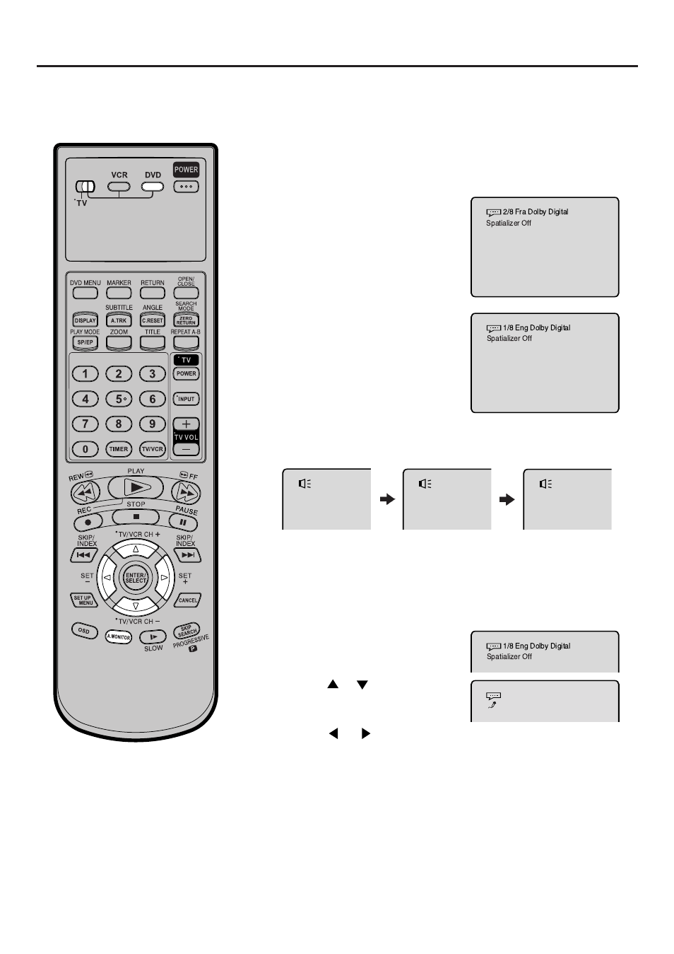 Changing soundtrack language/karaoke playback, 50 changing soundtrack language/karaoke playback, Changing soundtrack language | Karaoke playback | JVC HR-XVC25U User Manual | Page 50 / 68