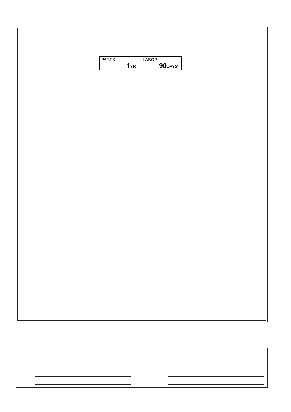 Warranty (only in u.s.a.) | JVC HR-XVC25U User Manual | Page 66 / 68