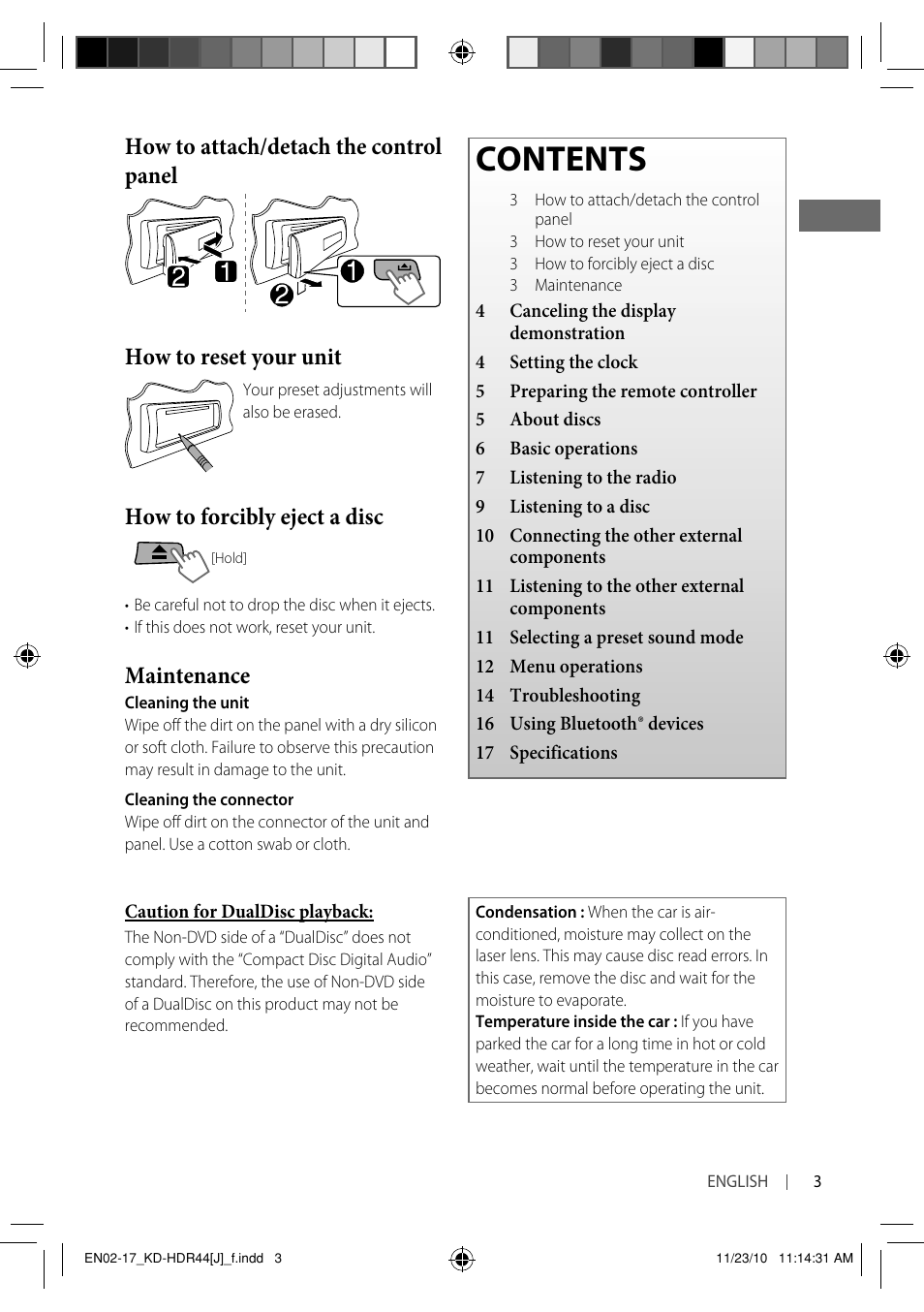 JVC GET0686-001A User Manual | Page 3 / 49