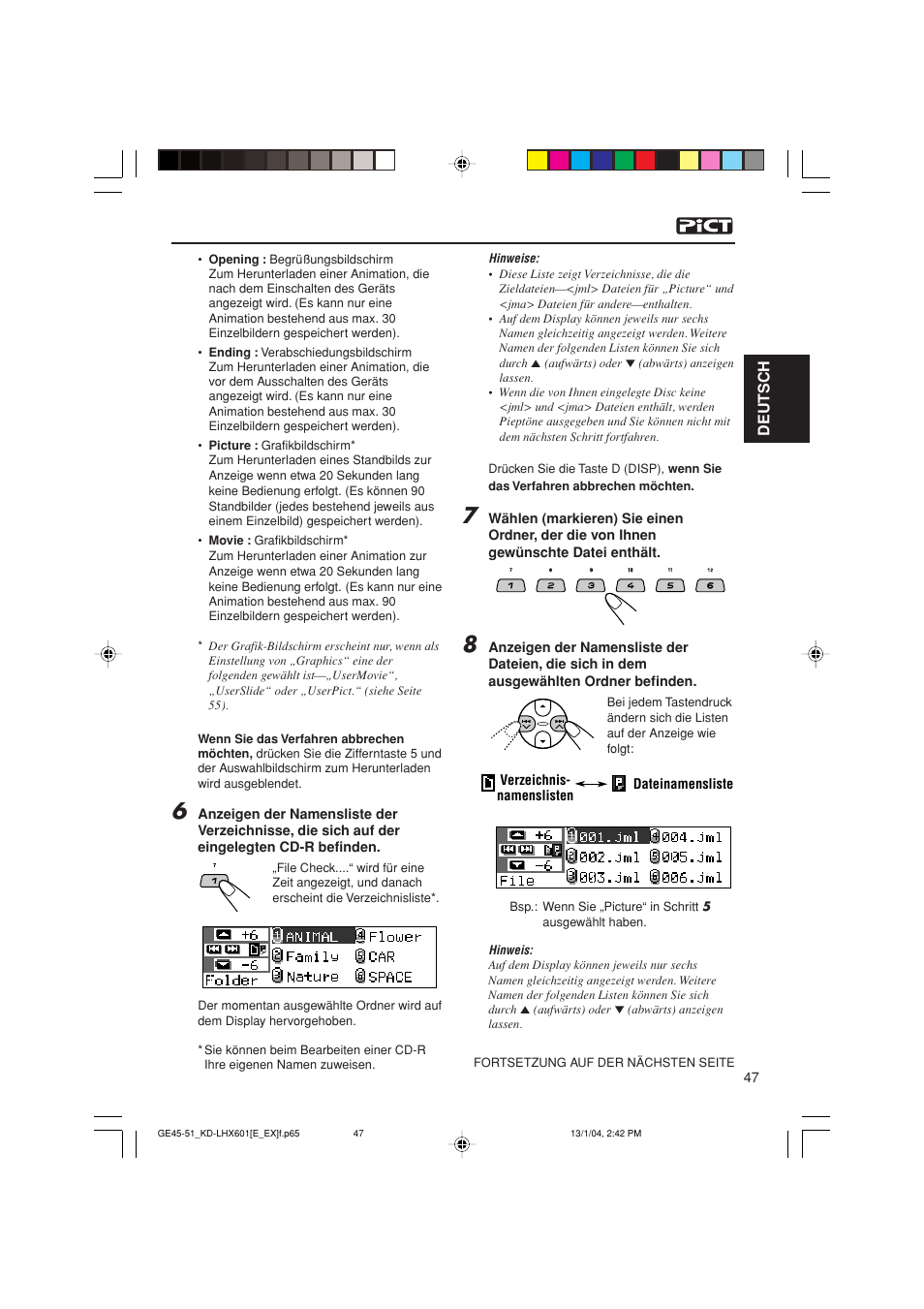 JVC KD-LHX601 User Manual | Page 119 / 291