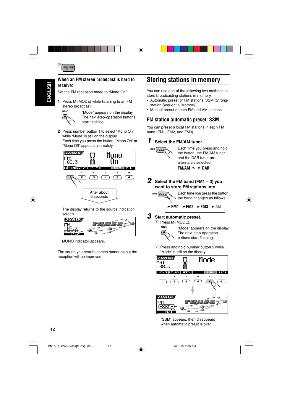 JVC KD-LHX601 User Manual | Page 12 / 291