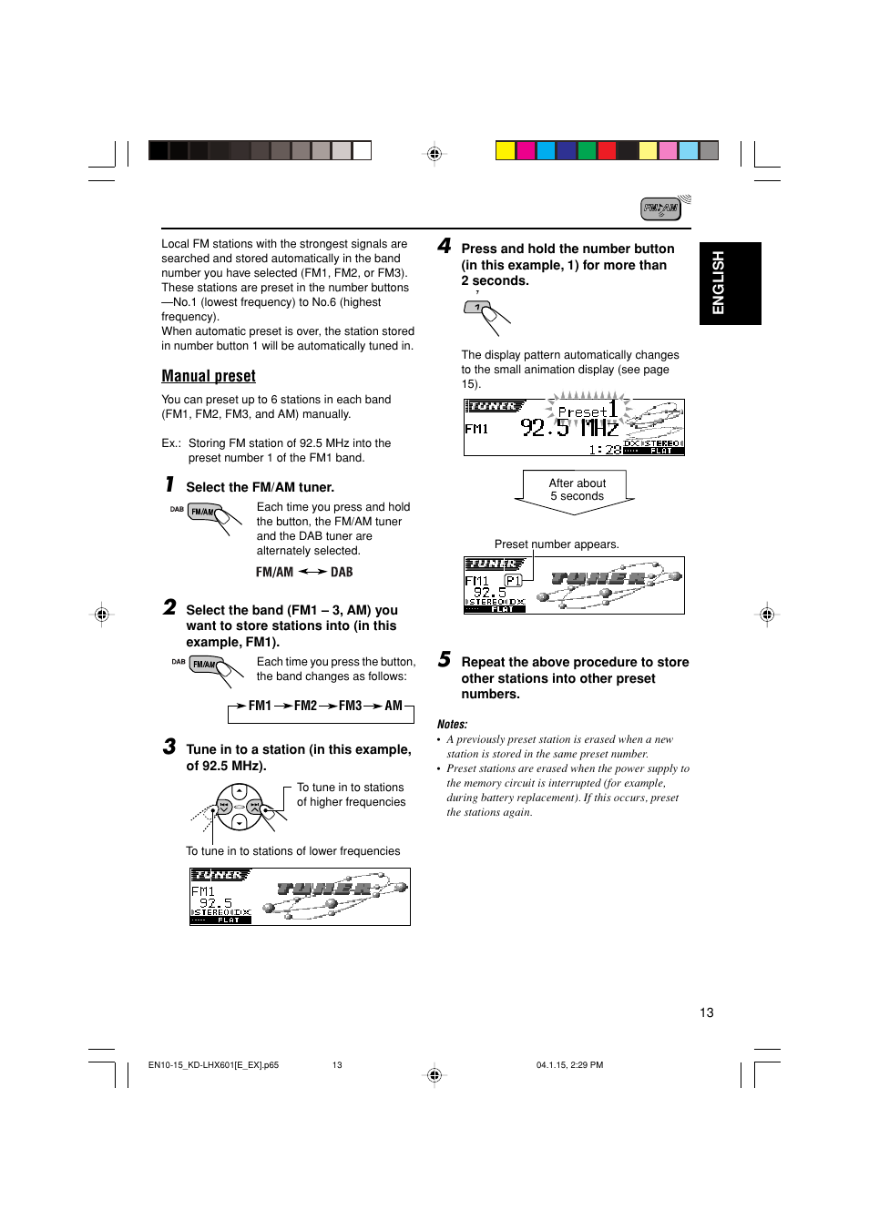 JVC KD-LHX601 User Manual | Page 13 / 291
