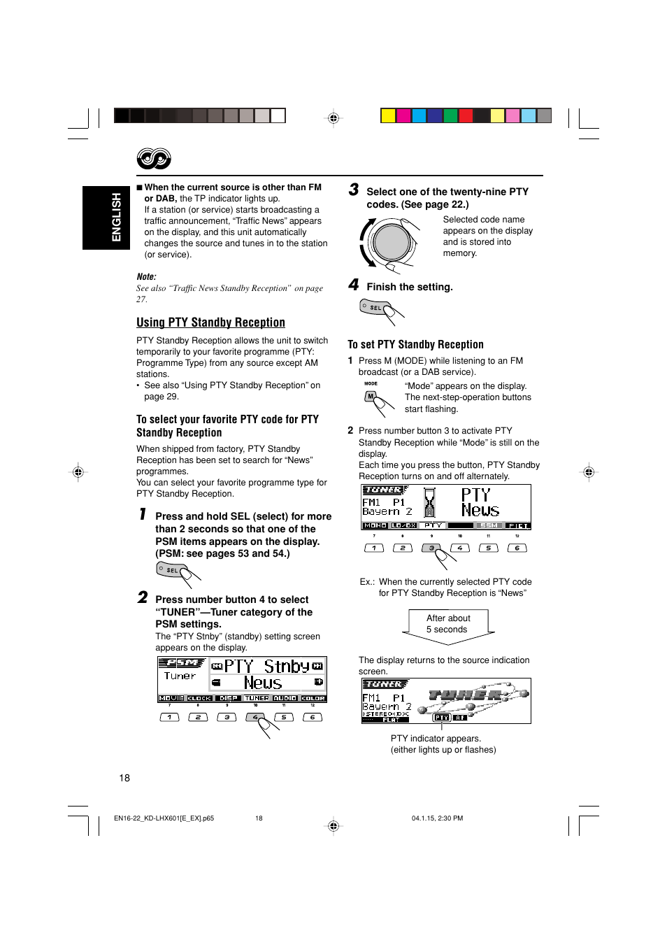 JVC KD-LHX601 User Manual | Page 18 / 291