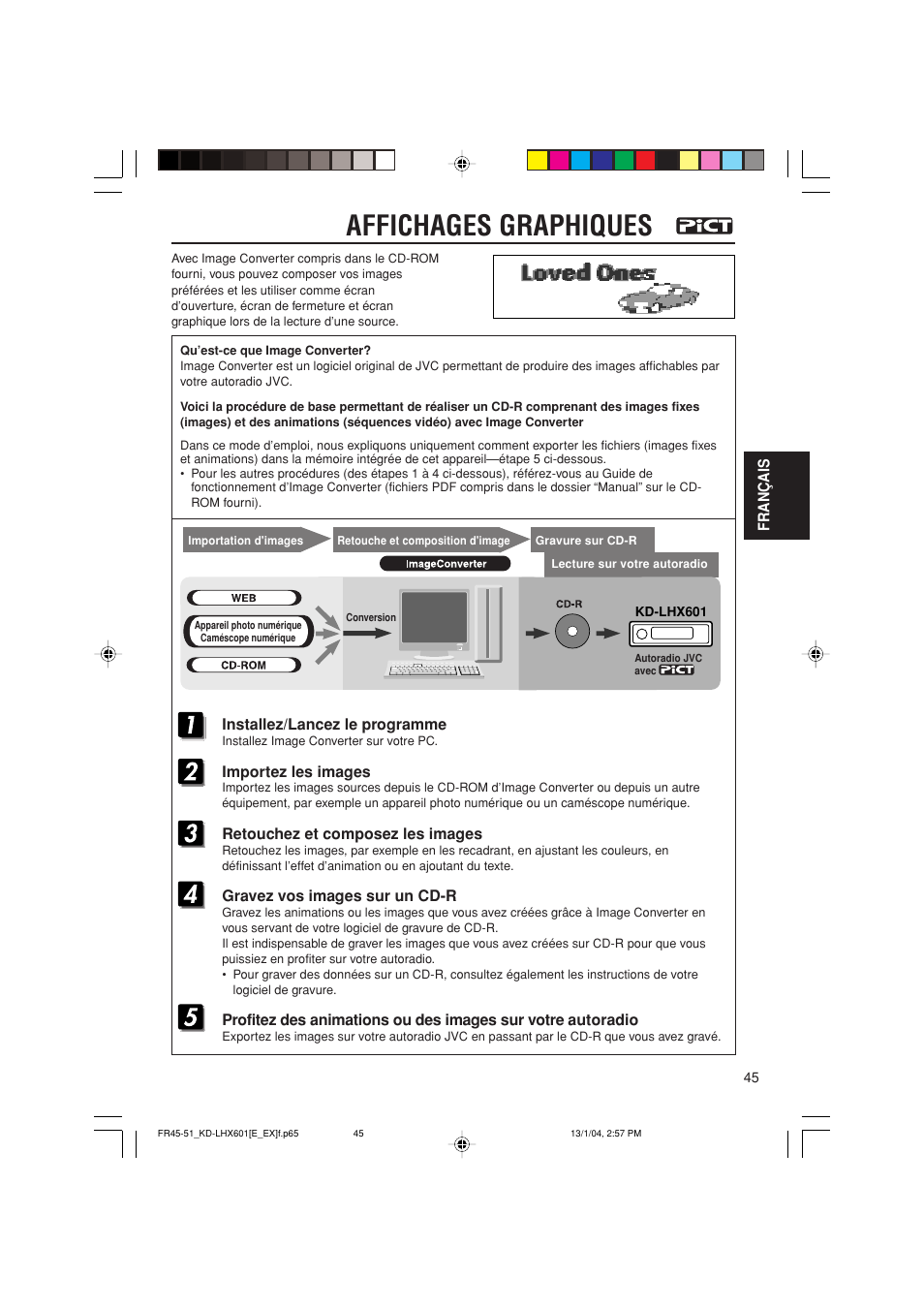 Affichages graphiques | JVC KD-LHX601 User Manual | Page 189 / 291