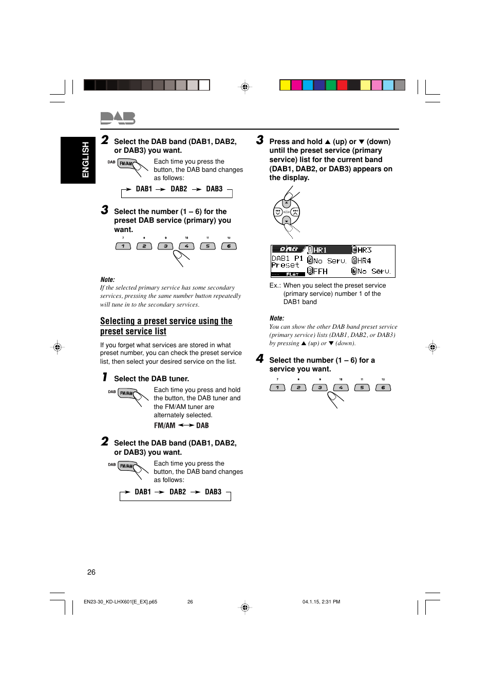 JVC KD-LHX601 User Manual | Page 26 / 291