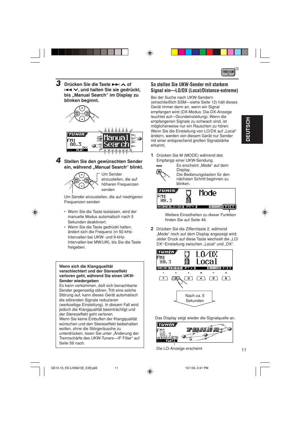 JVC KD-LHX601 User Manual | Page 83 / 291