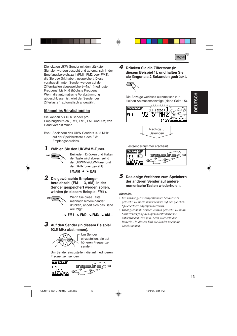 JVC KD-LHX601 User Manual | Page 85 / 291