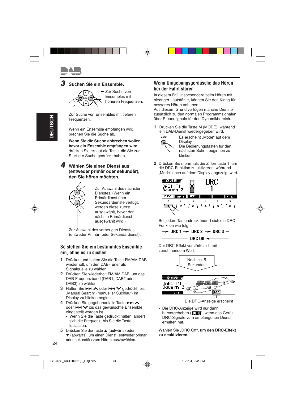 JVC KD-LHX601 User Manual | Page 96 / 291