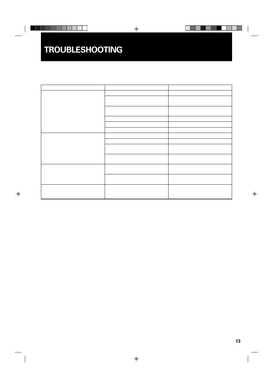 Troubleshooting | JVC XL-MC222BK User Manual | Page 15 / 16