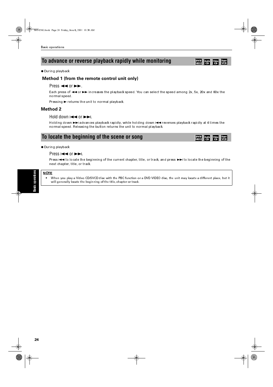 JVC XV-S60BK User Manual | Page 26 / 62