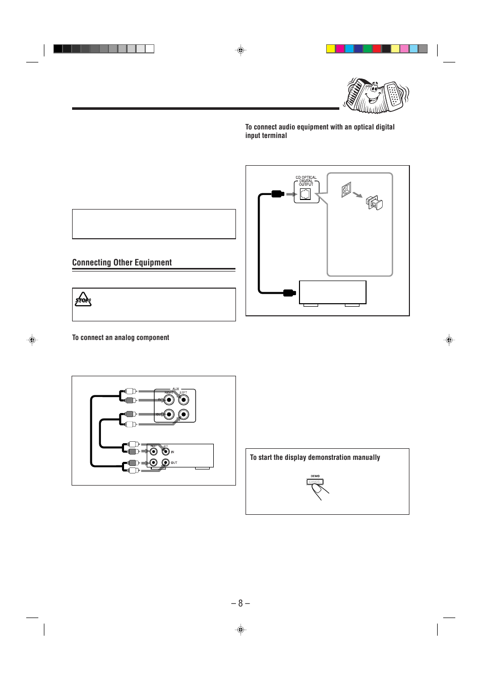 Connecting other equipment | JVC MX-J900 User Manual | Page 11 / 30