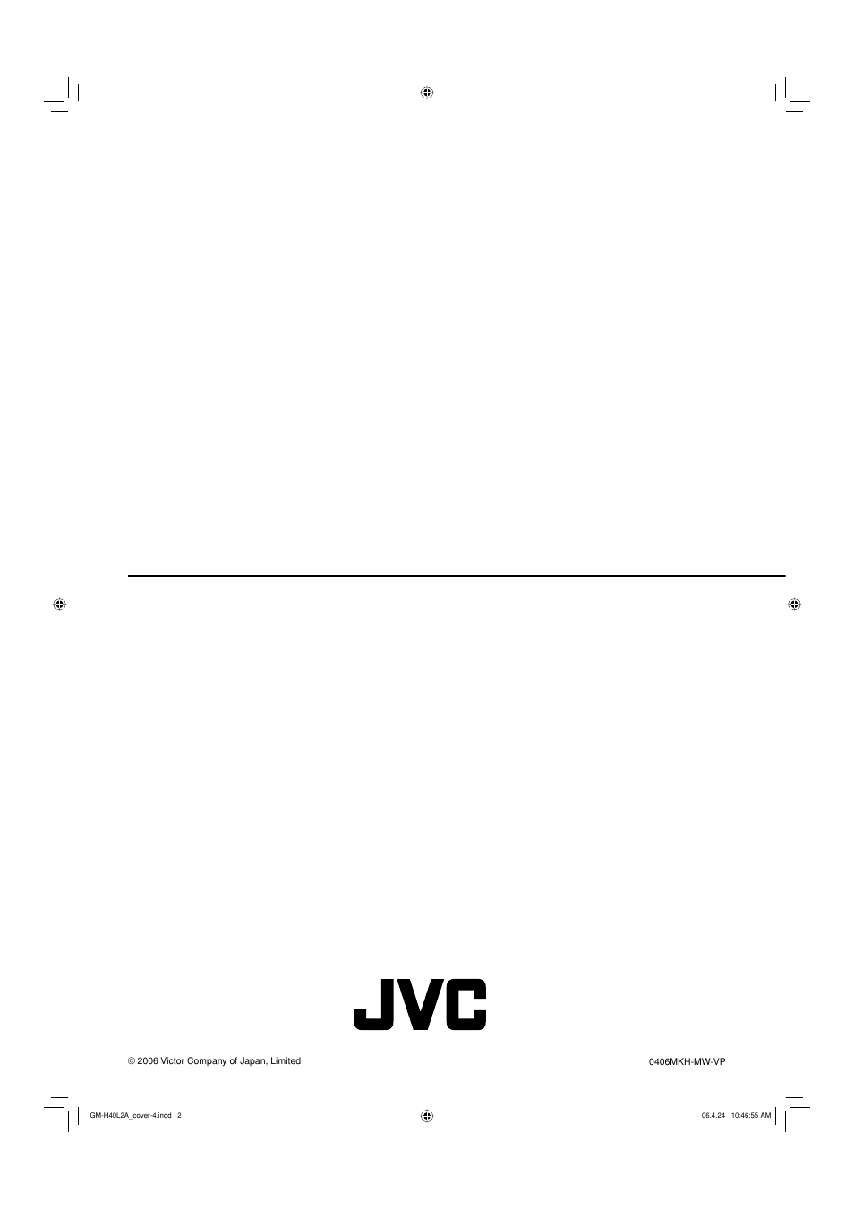 JVC GM-H40L2A User Manual | Page 45 / 46