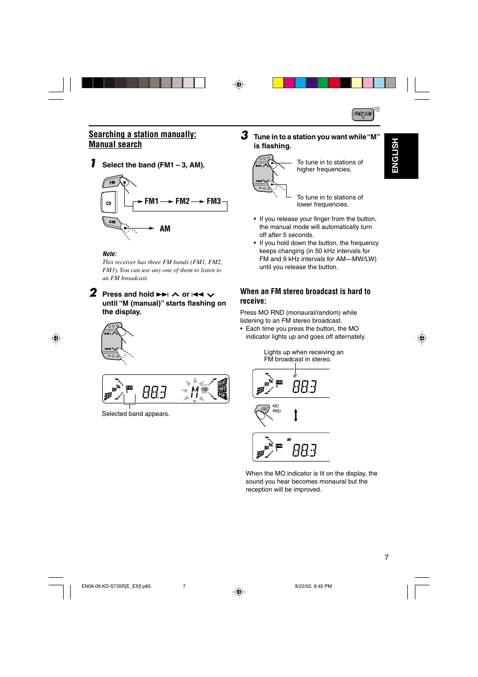 JVC KD-S735R User Manual | Page 7 / 32