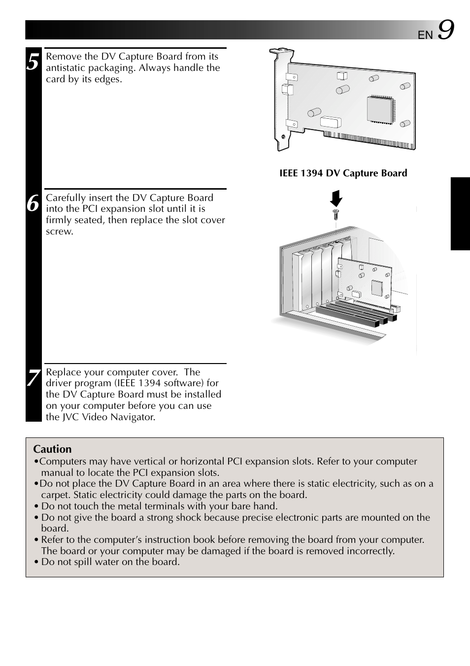 JVC VIDEO NAVIGATOR GV-DV1000 User Manual | Page 9 / 26