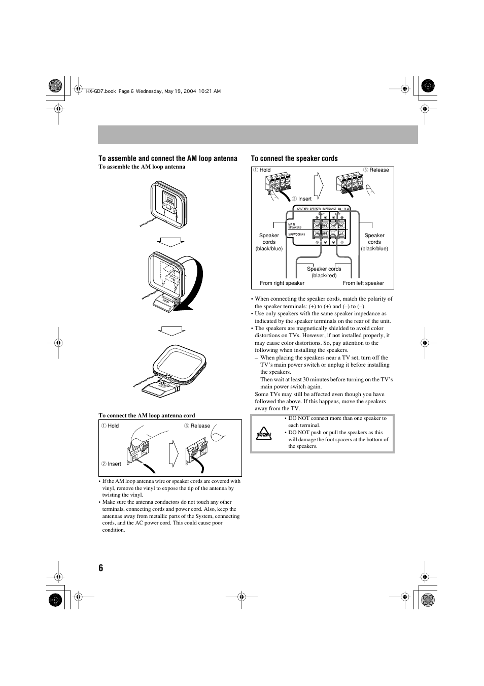 JVC HX-GD7 User Manual | Page 10 / 60