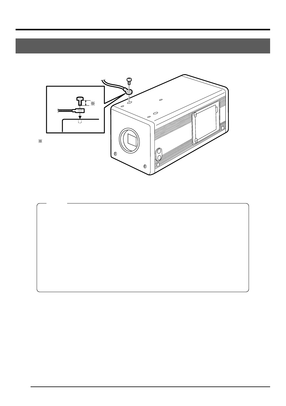 Fall prevention, Before shooting (continued) | JVC KY-F1030U User Manual | Page 24 / 148