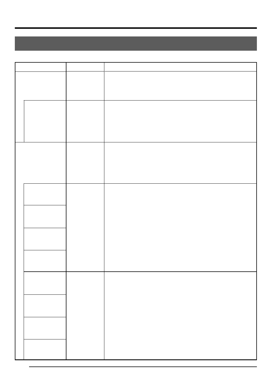 Process screen (continued), Menu screen settings (continued) | JVC KY-F1030U User Manual | Page 42 / 148