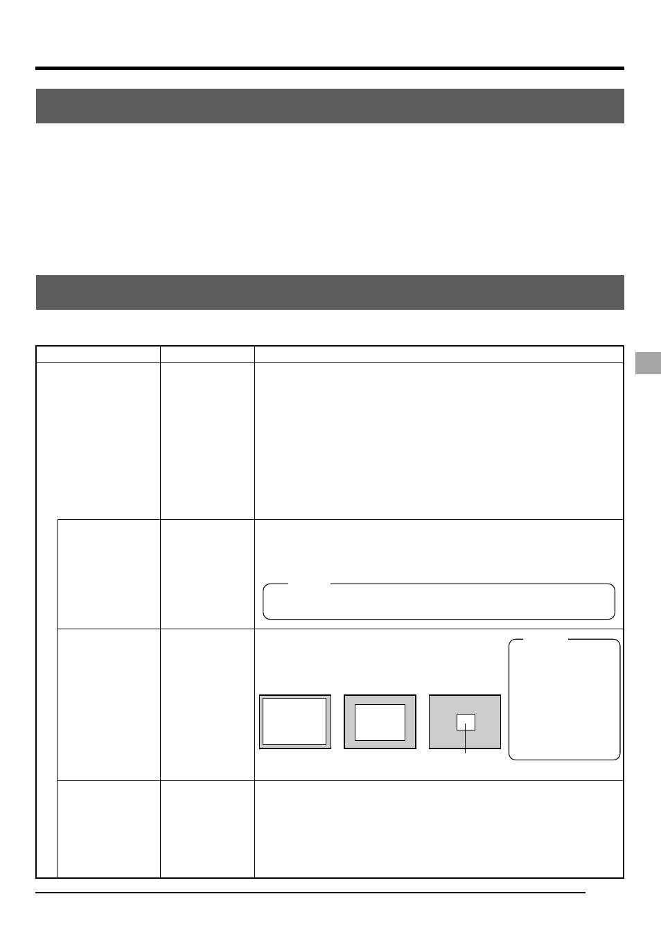 Menüinhalt bildschirm exposure | JVC KY-F1030U User Manual | Page 85 / 148