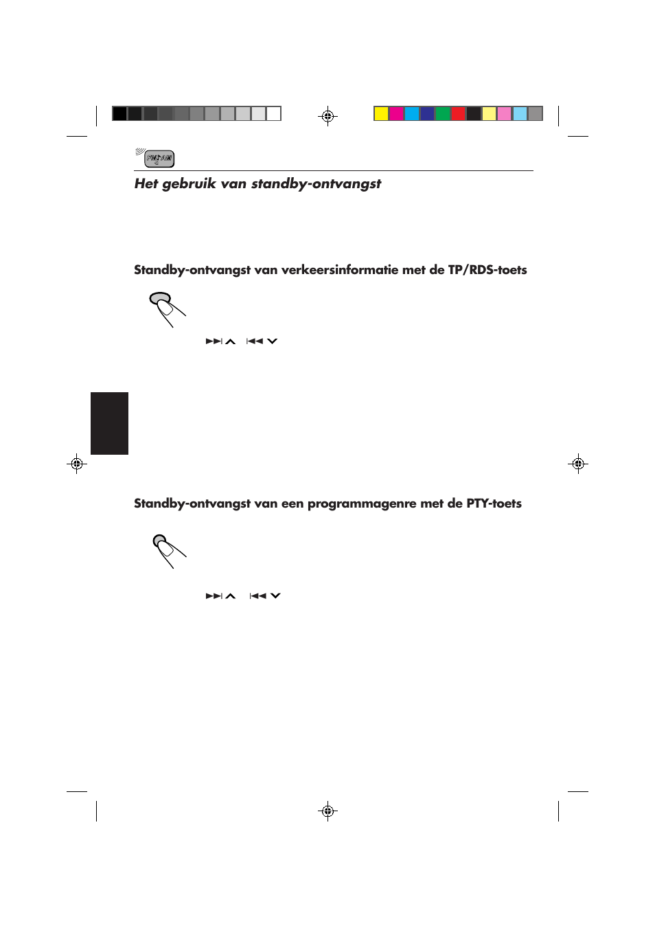 Het gebruik van standby-ontvangst | JVC KD-MX2800R User Manual | Page 162 / 202