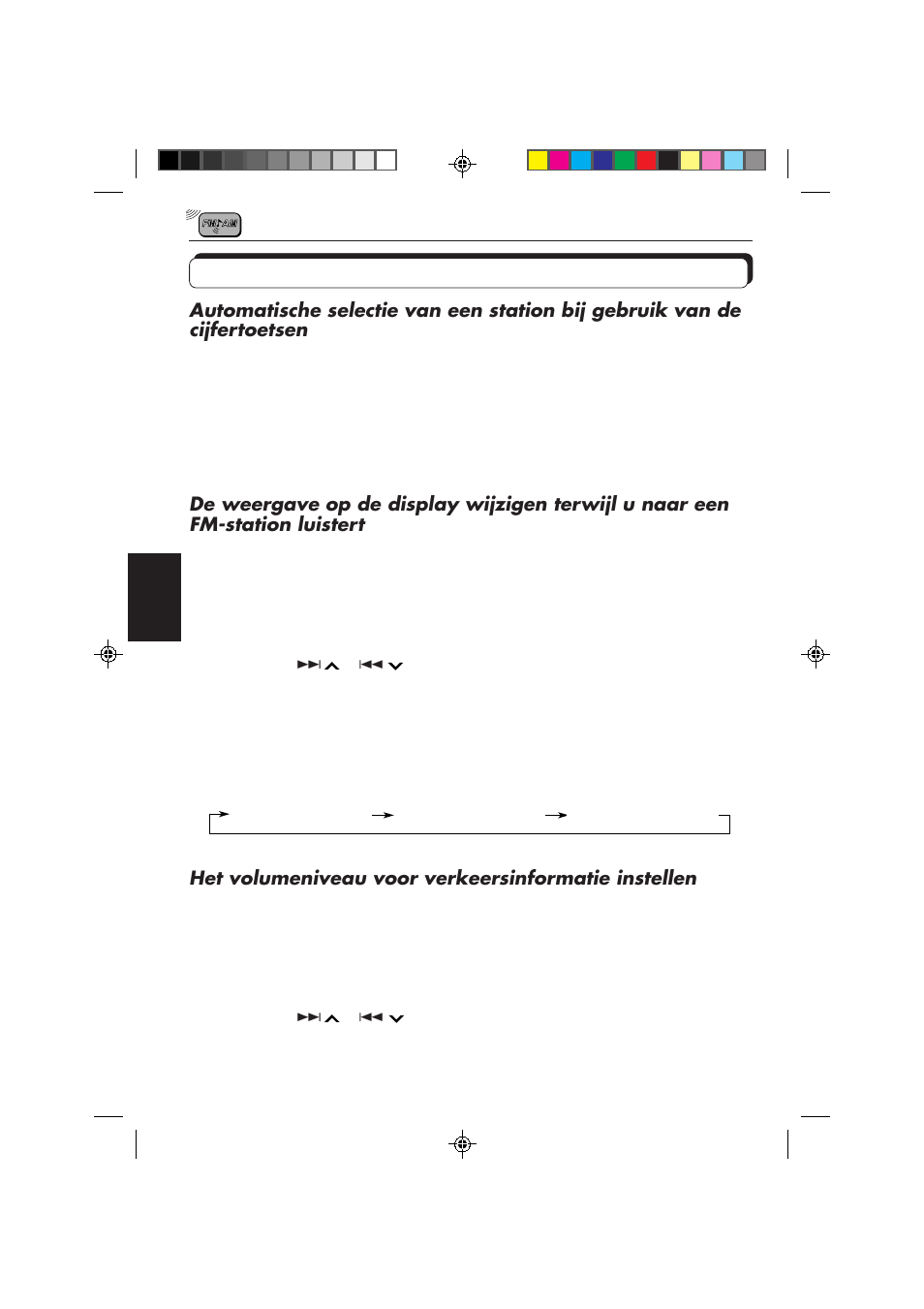Andere handige rds-functies, Het volumeniveau voor verkeersinformatie instellen | JVC KD-MX2800R User Manual | Page 166 / 202