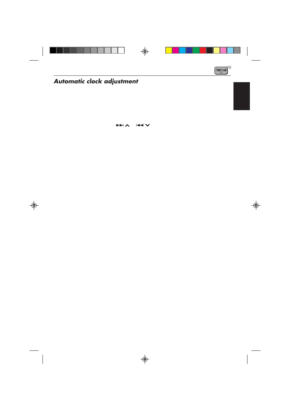 Automatic clock adjustment | JVC KD-MX2800R User Manual | Page 17 / 202